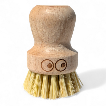 Cheeky Beech Wood Pot Scrubber | Sustainable Beech Wood Plastic Free Scrubbing Brush