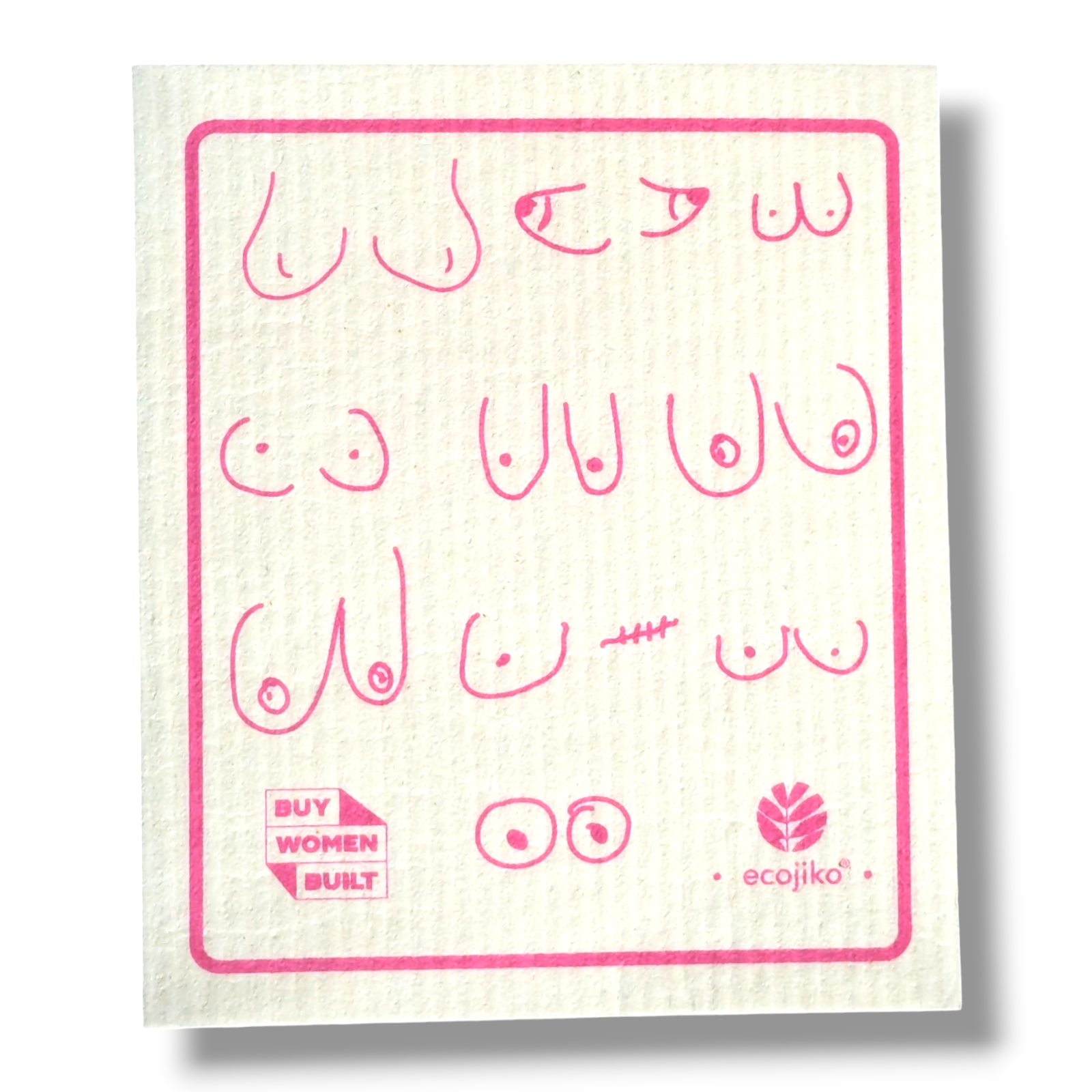 breast cancer awareness swedish dish cloths