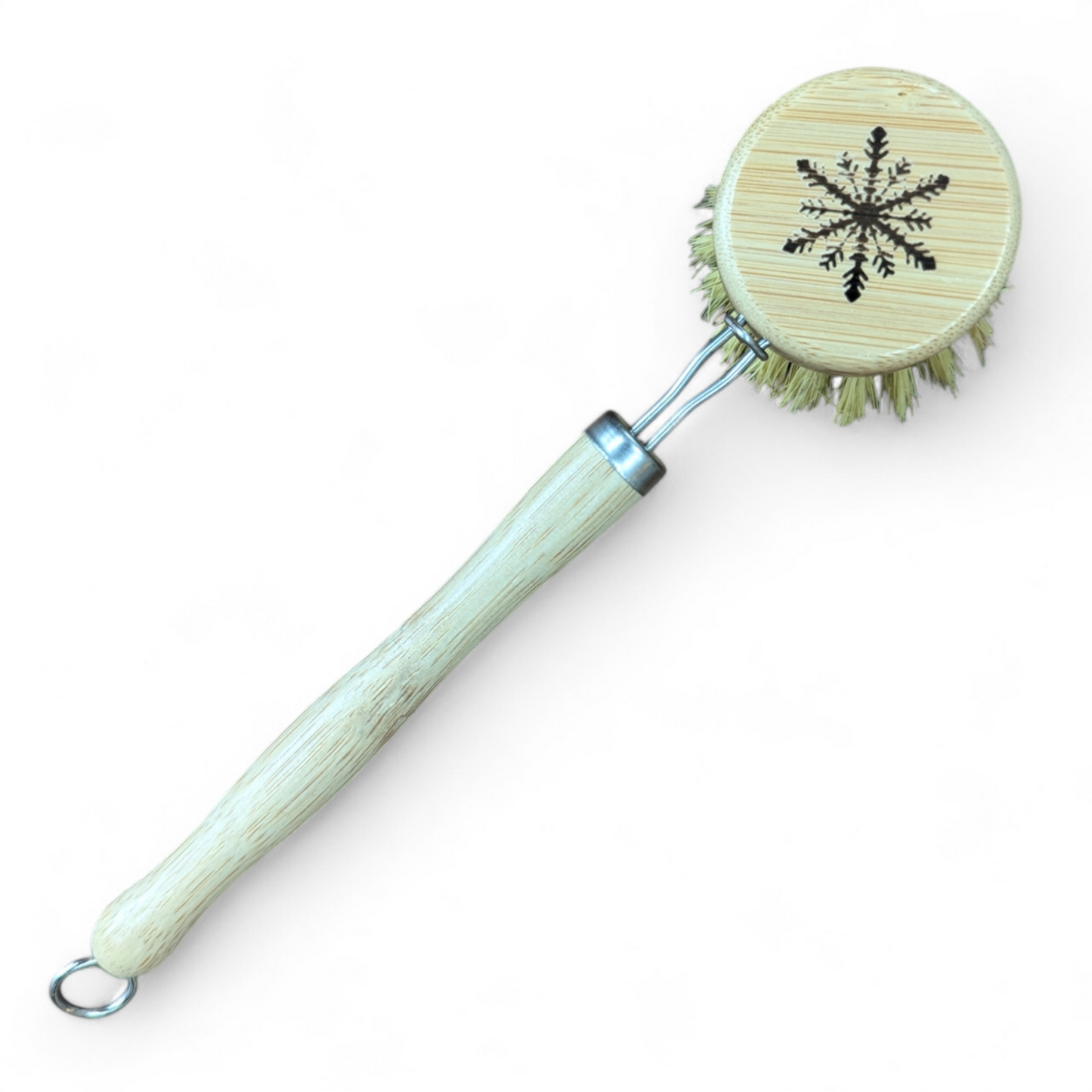 Snowflake Design Dish Brush with Replaceable Head | Natural Washing Up Brush