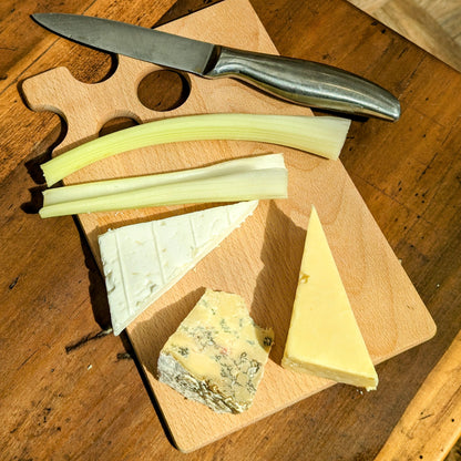 Beech Wood Cheese Board | Sustainable Wood Cheese Charcuterie Board, Chopping Board