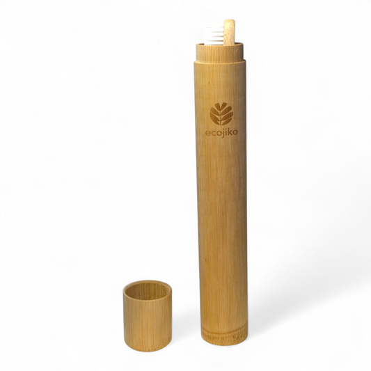 Bamboo Toothbrush Travel Holder | Adult Bamboo Toothbrush Case