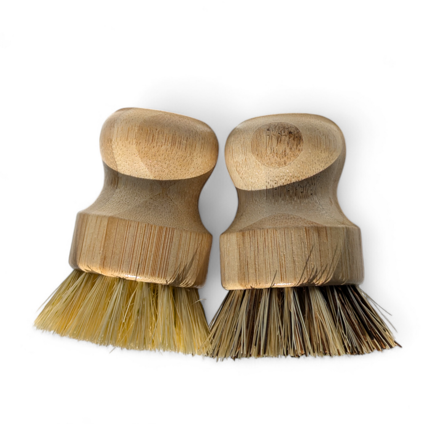 Sustainable Bamboo Pot Scrubbers | Natural Wooden Plant Based Kitchen Washing Up Cleaning Scrubbing Brushes