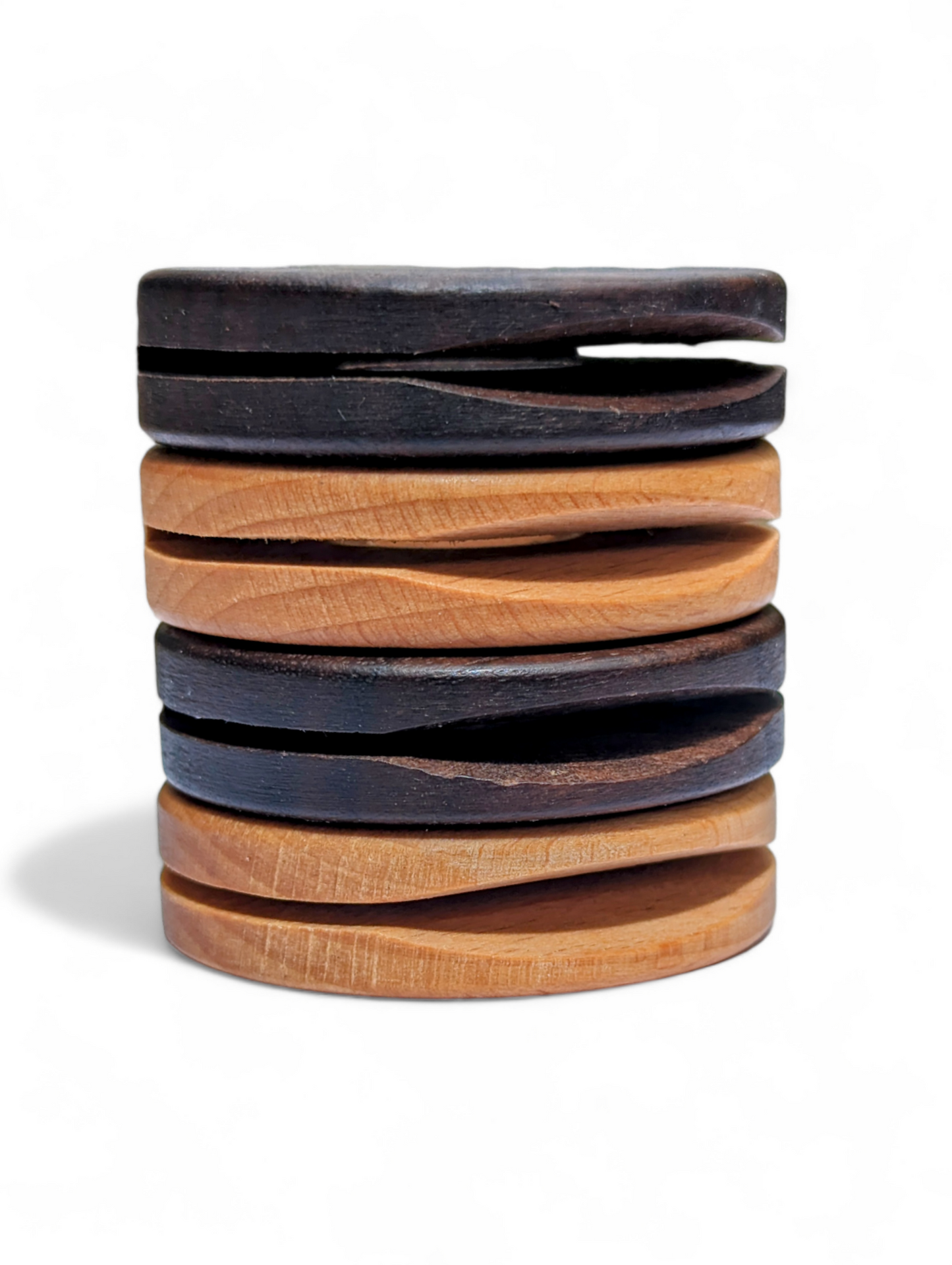 wood food sealing clips with eyes