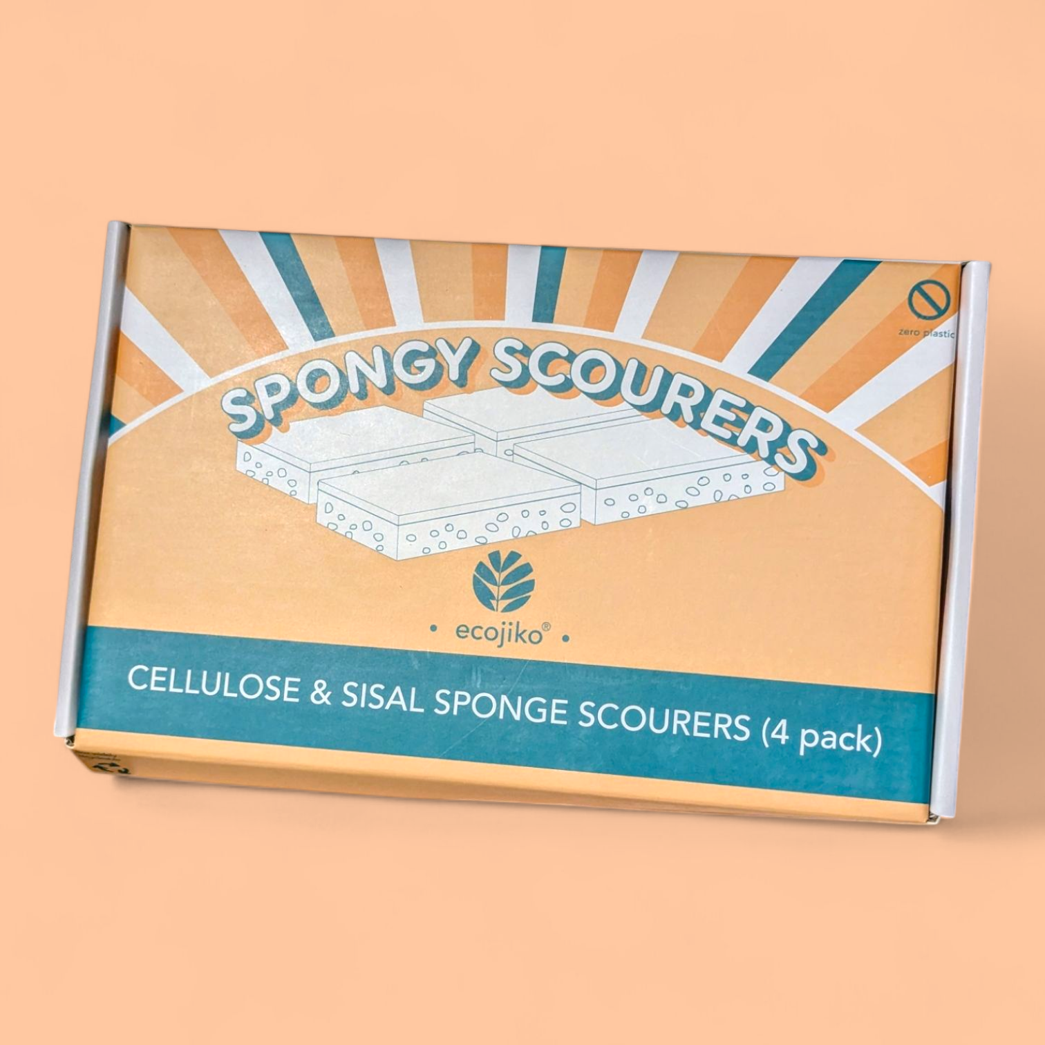 cellulose and sisal sponge scourers