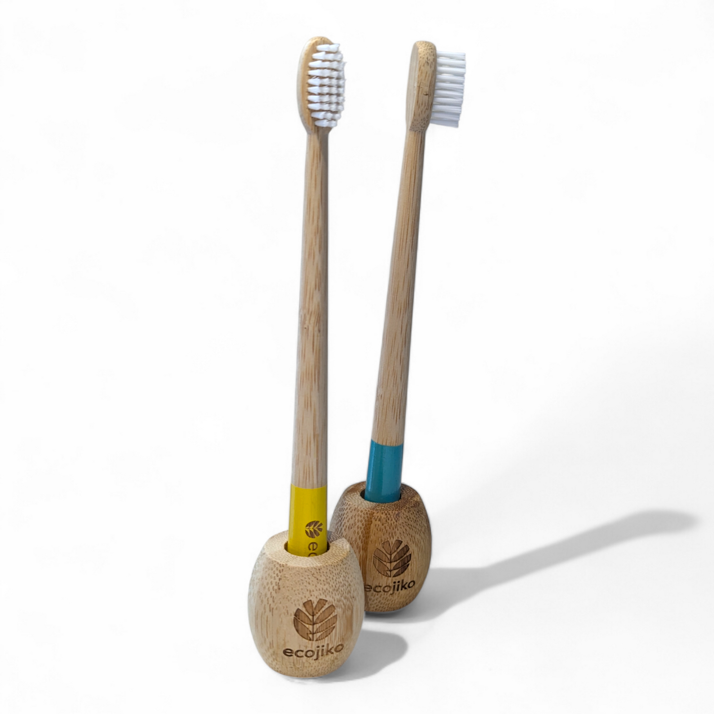 Unwaxed Bamboo Toothbrush Stand | Adult Sustainable Toothbrush Holder