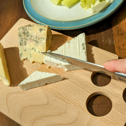 Beech Wood Cheese Board | Sustainable Wood Cheese Charcuterie Board, Chopping Board